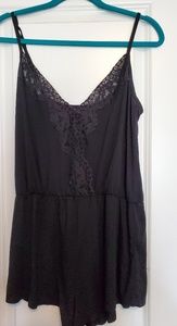 Victoria's Secret black romper